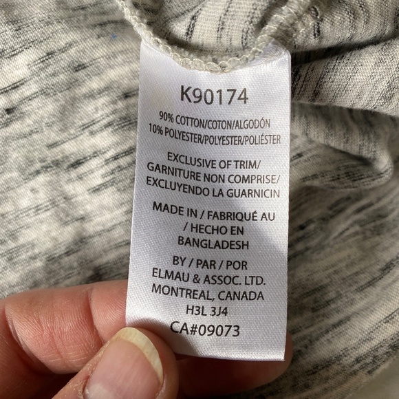 Kangol Men's Short Sleeve Salt + Pepper Casual‎ T-shirt Size Medium - Picture 9 of 11